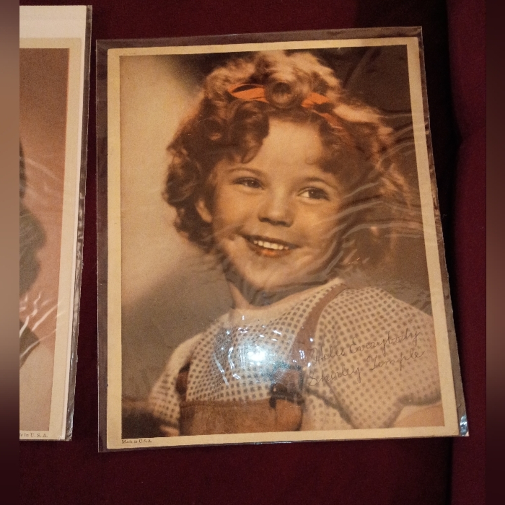 Shirley Temple And Jane Withers Signed Photo 8×10